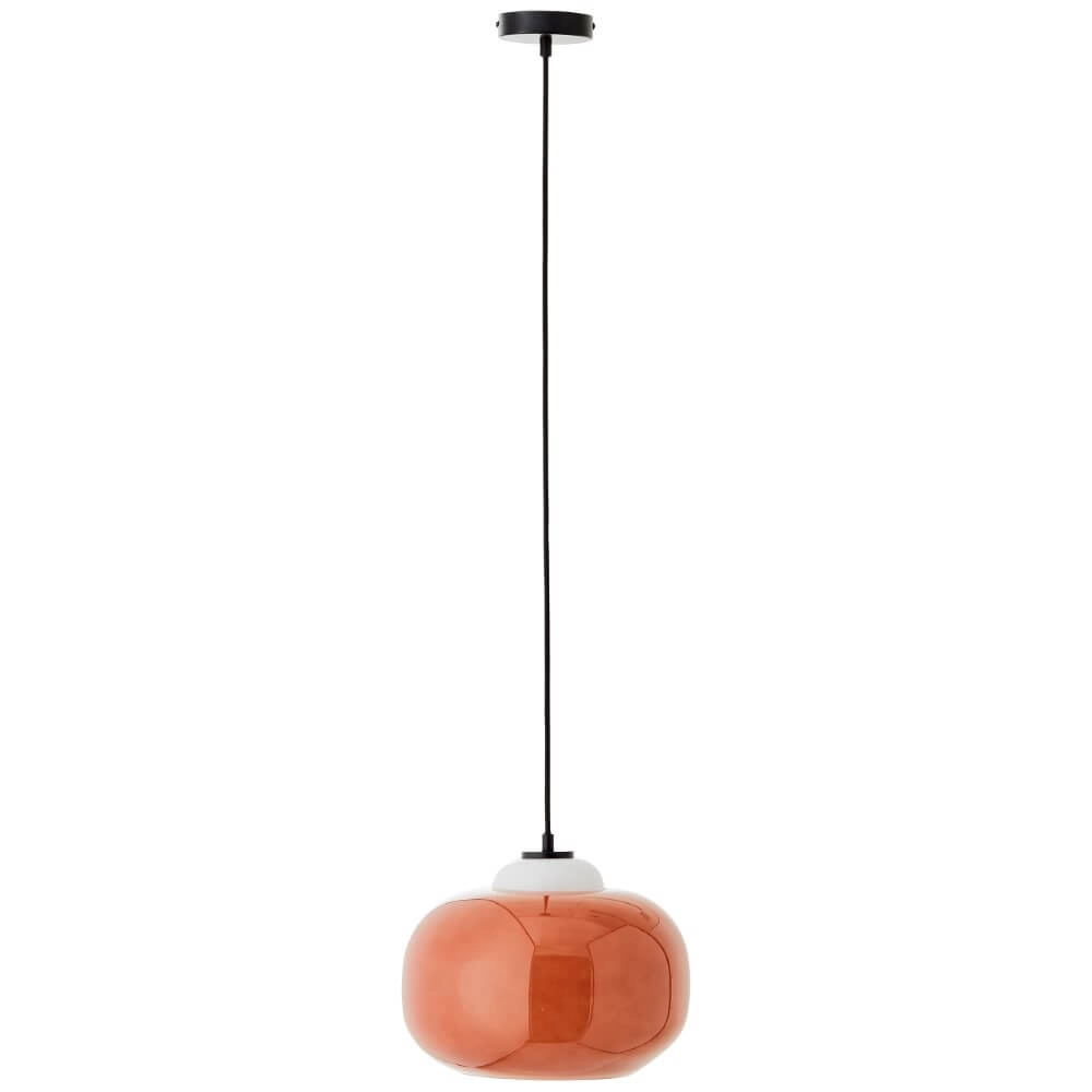 Pendant lamp Blop orange Brilliant 4004353413346
