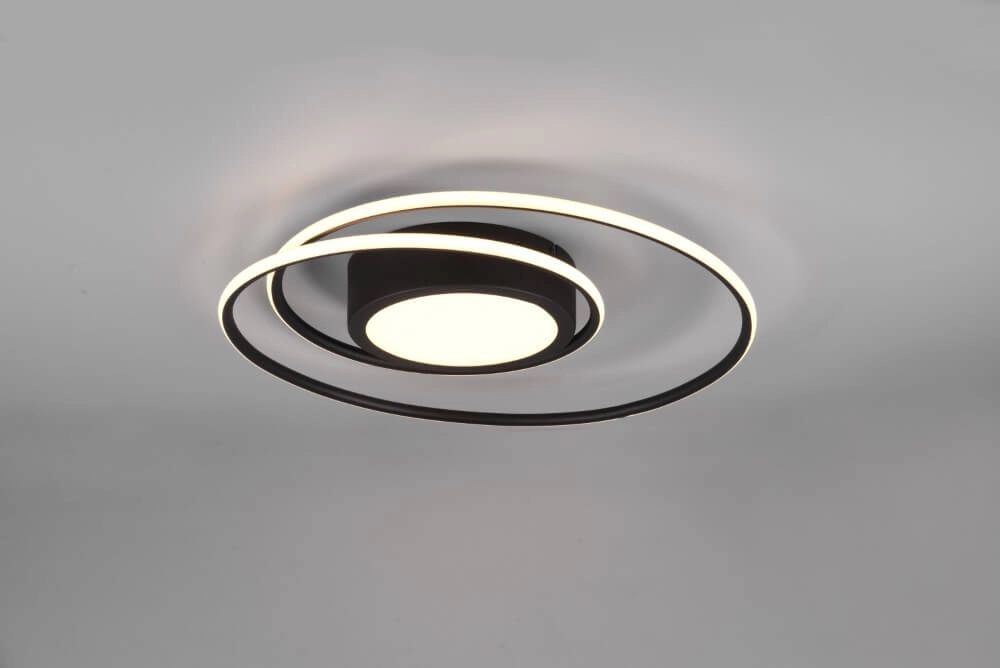 Ceiling light Yava 60cm black Trio 4017807503357