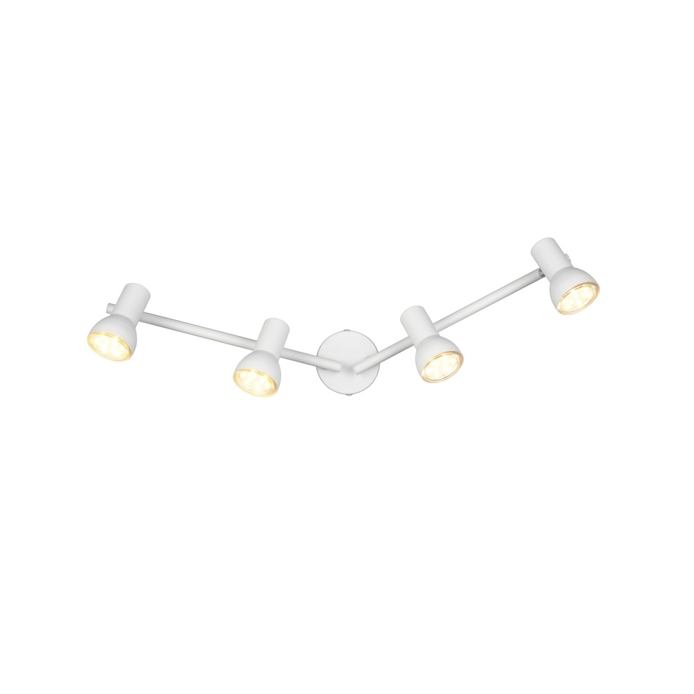 Ceiling lamp Cantar White 4-light Trio 4017807615937