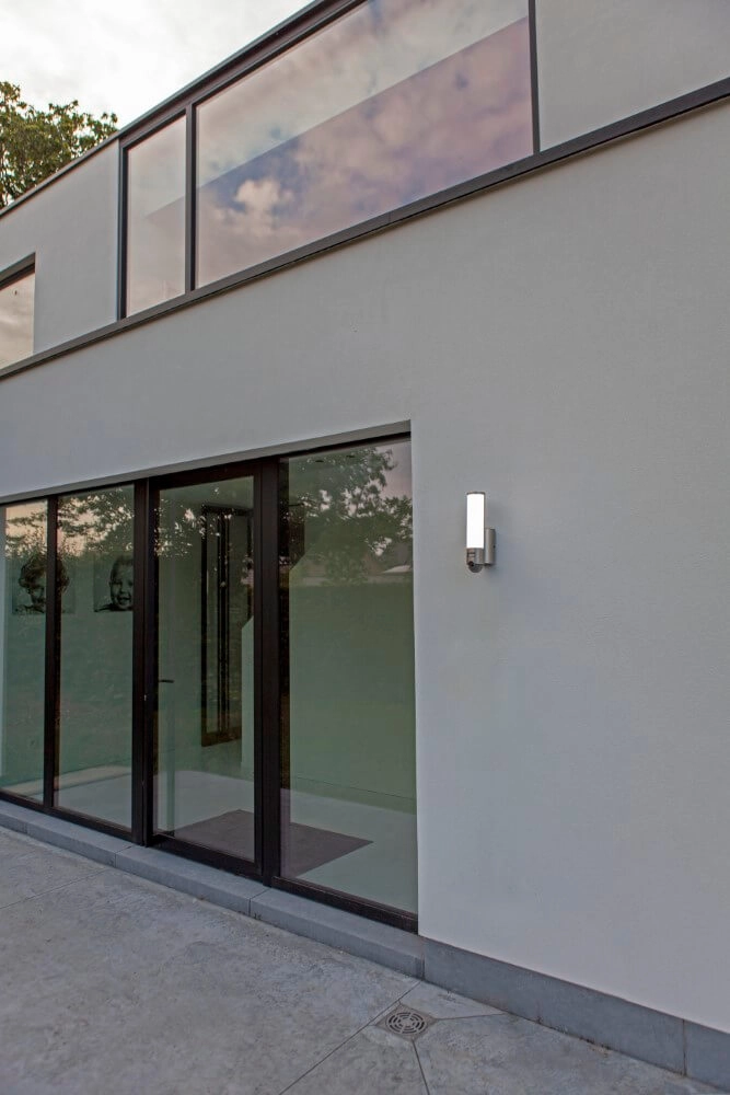 Wall lamp Elara Stainless steel with camera Lutec 6939412014043