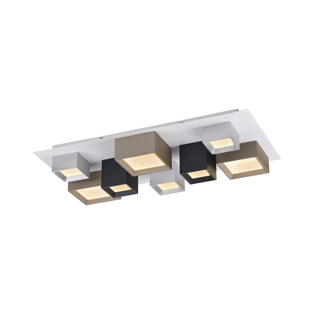 Led ceiling light Pure Manhattan 8-light