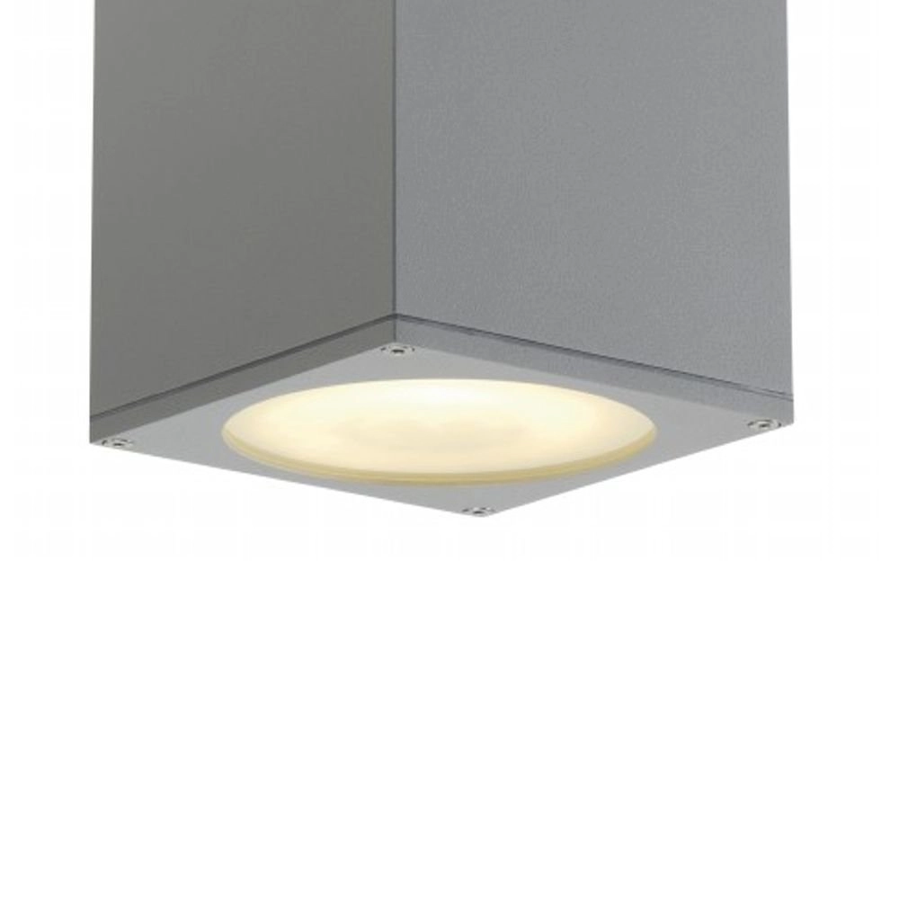 Porch spot Big Theo Ceiling Out GU10 15cm silver gray SLV 4024163112567