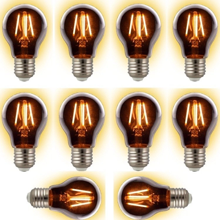 Light source 4W - E27 - Led (10 x) filament Circle 8716803509009