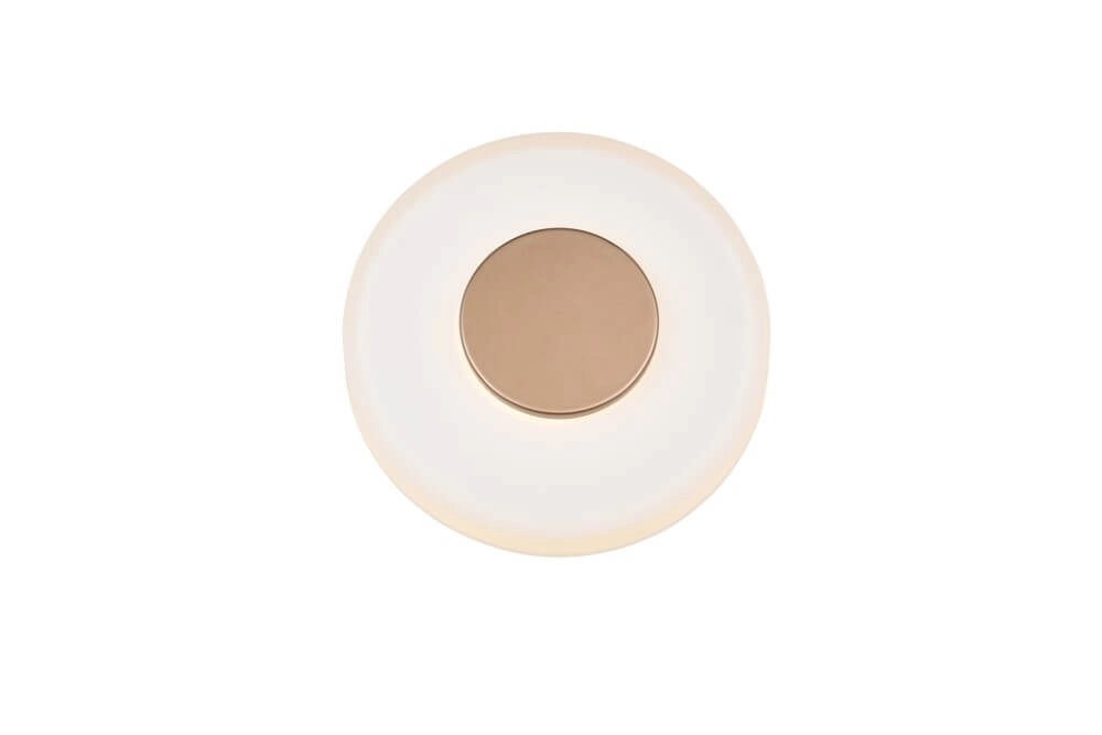 Led wall lamp Celeste with white glass Trio 4017807627350