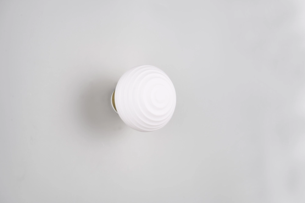 Wall lamp Earl white glass rechargeable Trio 4017807643442