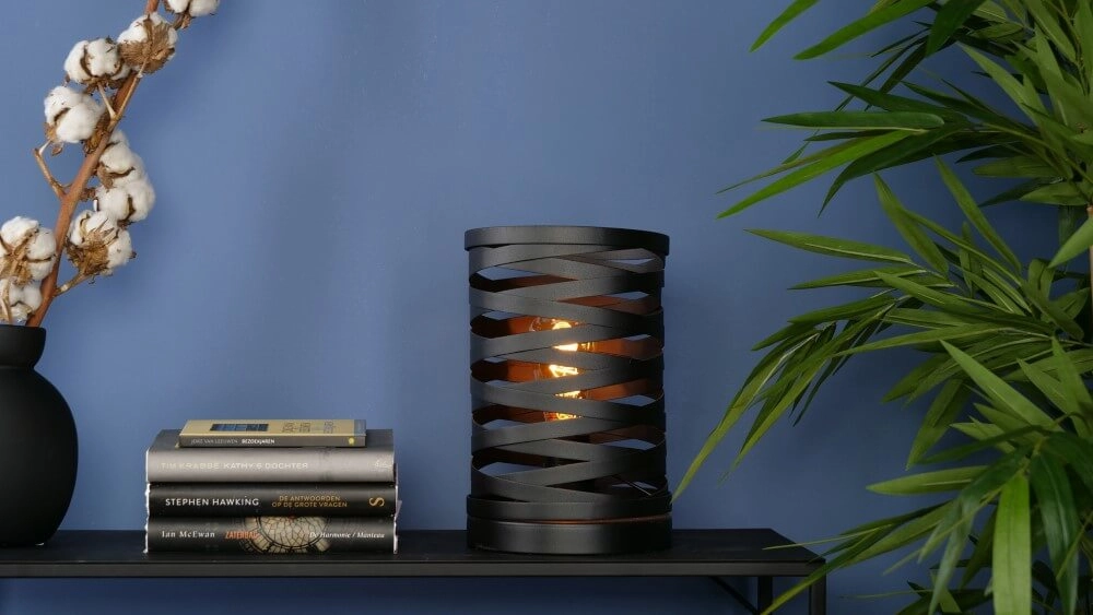 Black table lamp Cremella Eglo 9002759995065