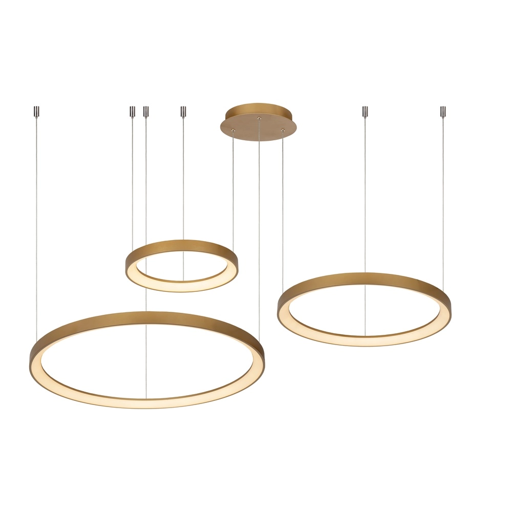 Golden pendant lamp Vidal Design