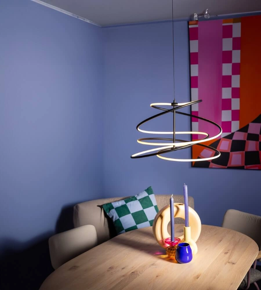Design pendant lamp Slinger black ETH 8720195308744