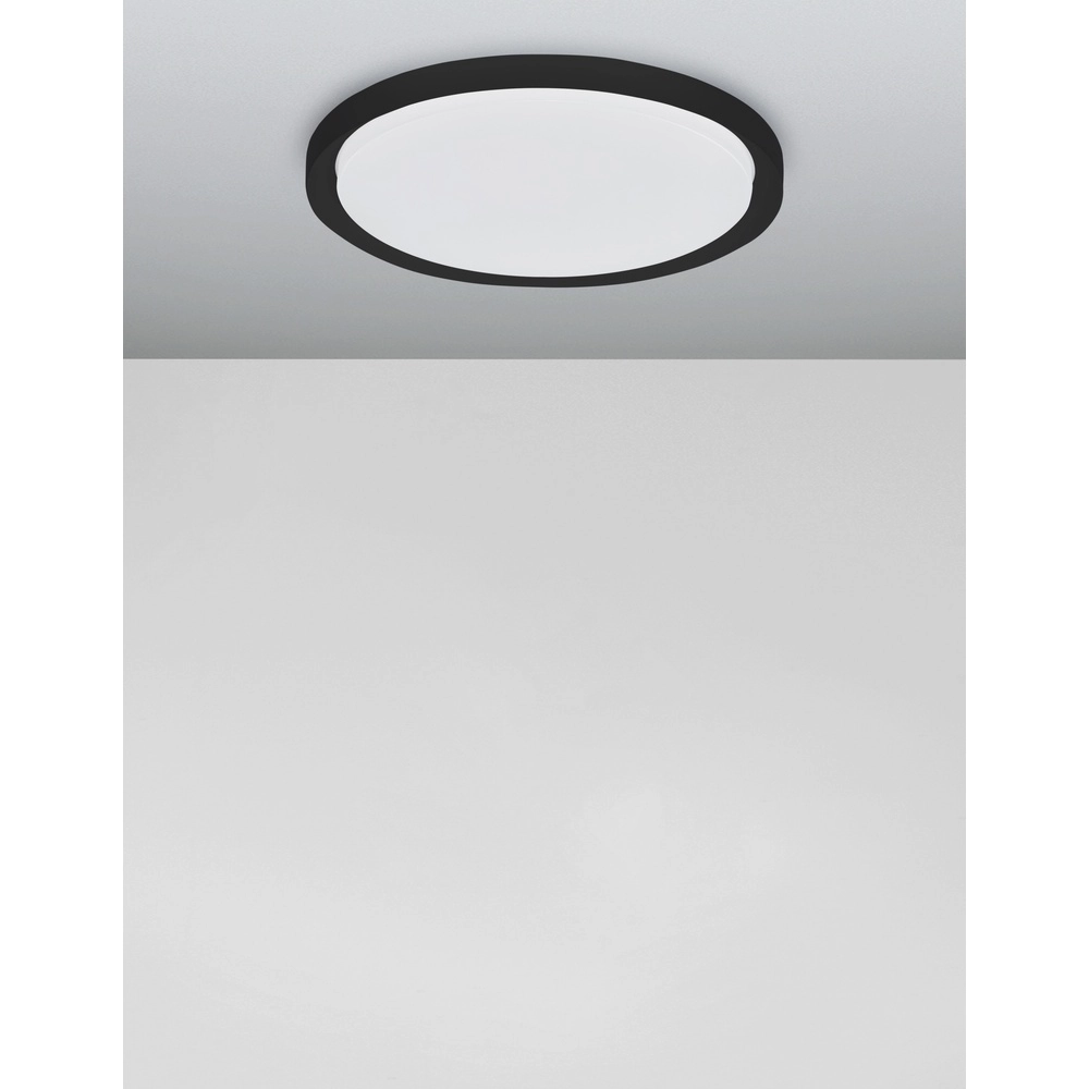 Ceiling light Troy black Ø 46cm Lyora 5212017425799
