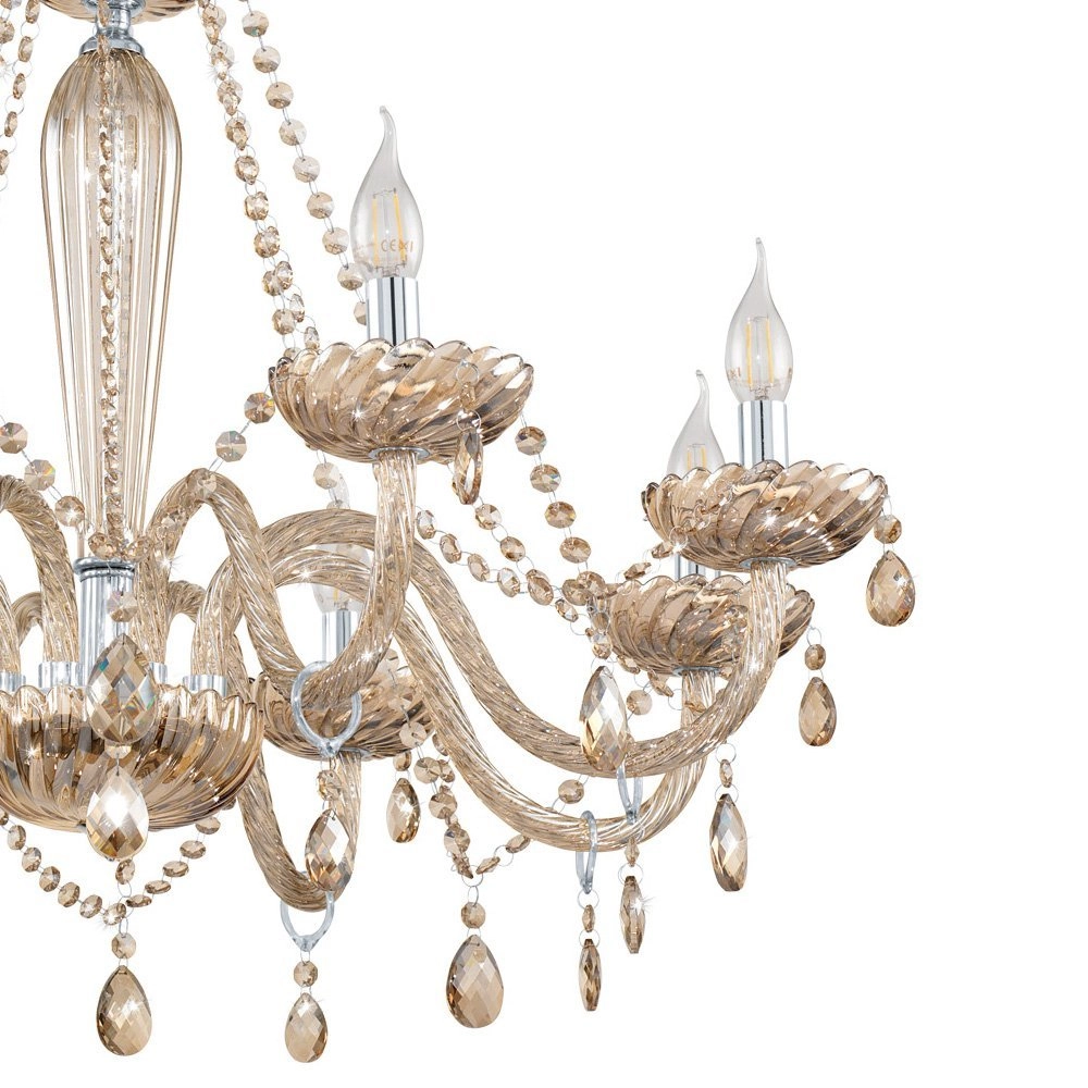 Chandelier Basilano 8-lights 82cm Eglo 9002759390938