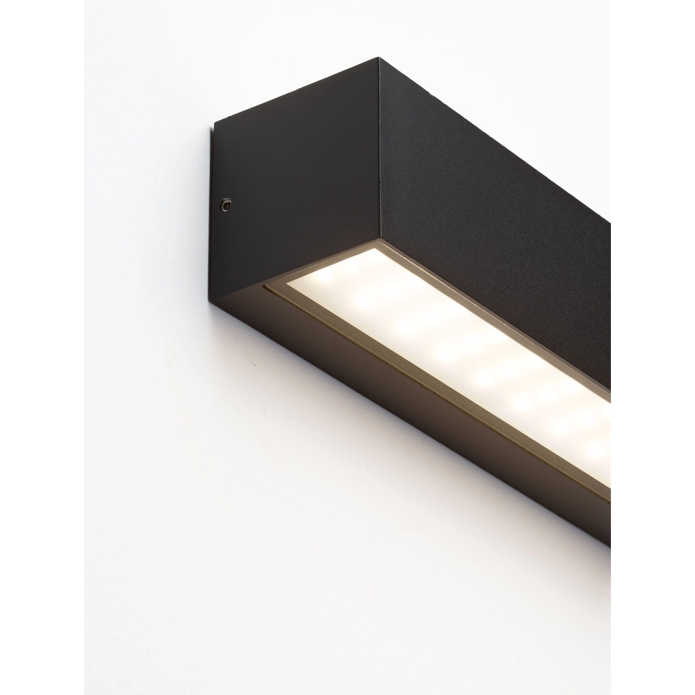 Black wall lamp Flora design Lyora 5212017453532