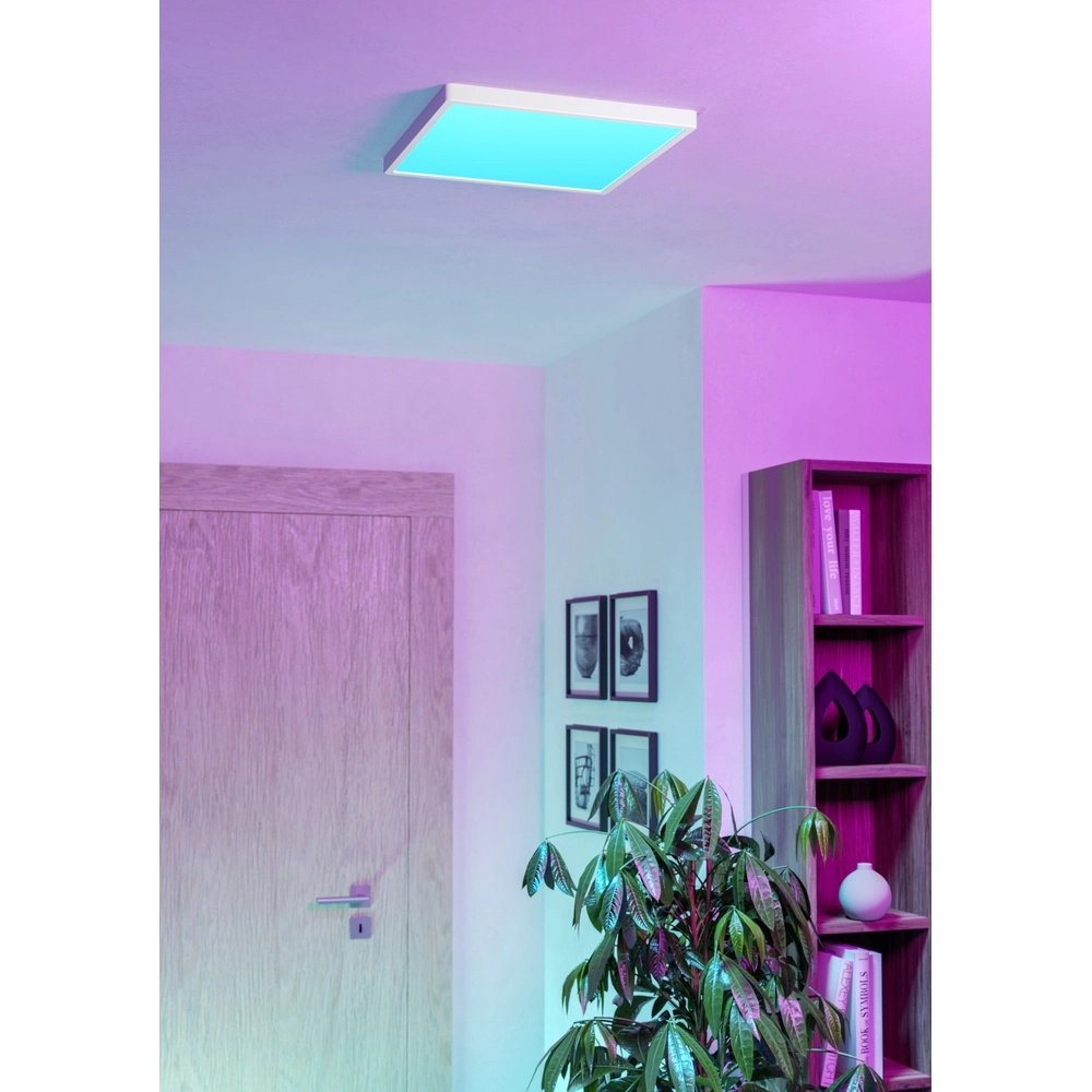 Zigbee ceiling lamp Fueva 6-Z Square - White - 39x39cm Eglo 9008606330591