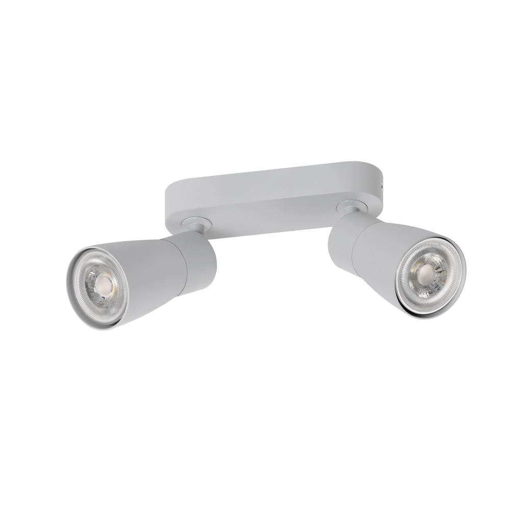 Double spot Puri 2.0 Dome grey SLV 4024163293549