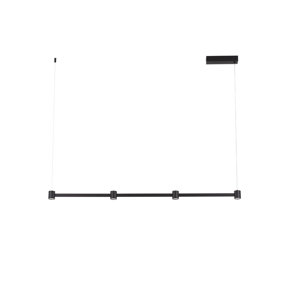 Design pendant lamp Puize 4-light black Lyora 5212017448583