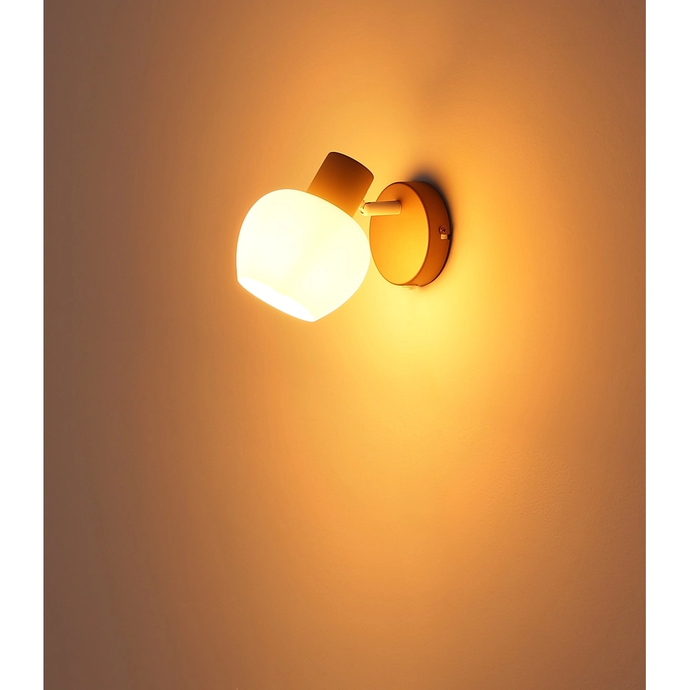 Wall lamp Eileen coffee brown Globo 9007371586561