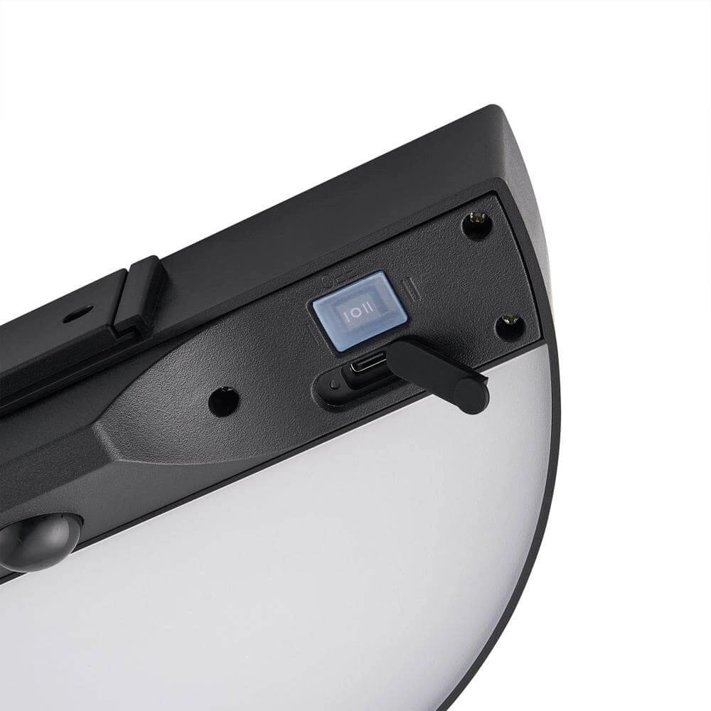 Solar wall lamp Monay black round Nordlux 5704924023545