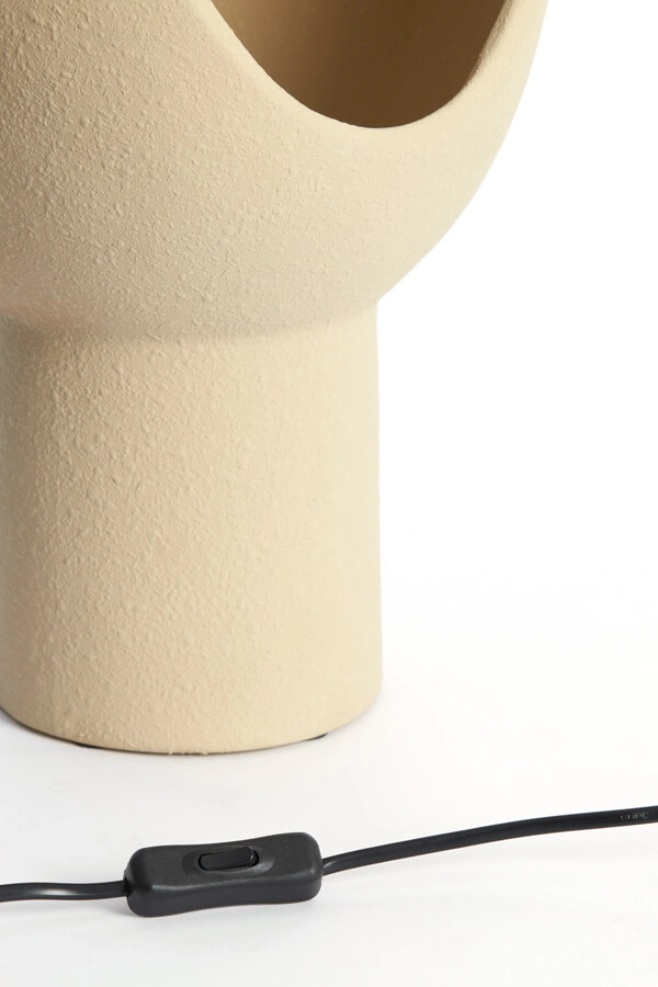 Table lamp Monk cream 46cm Light & Living 8717807706319