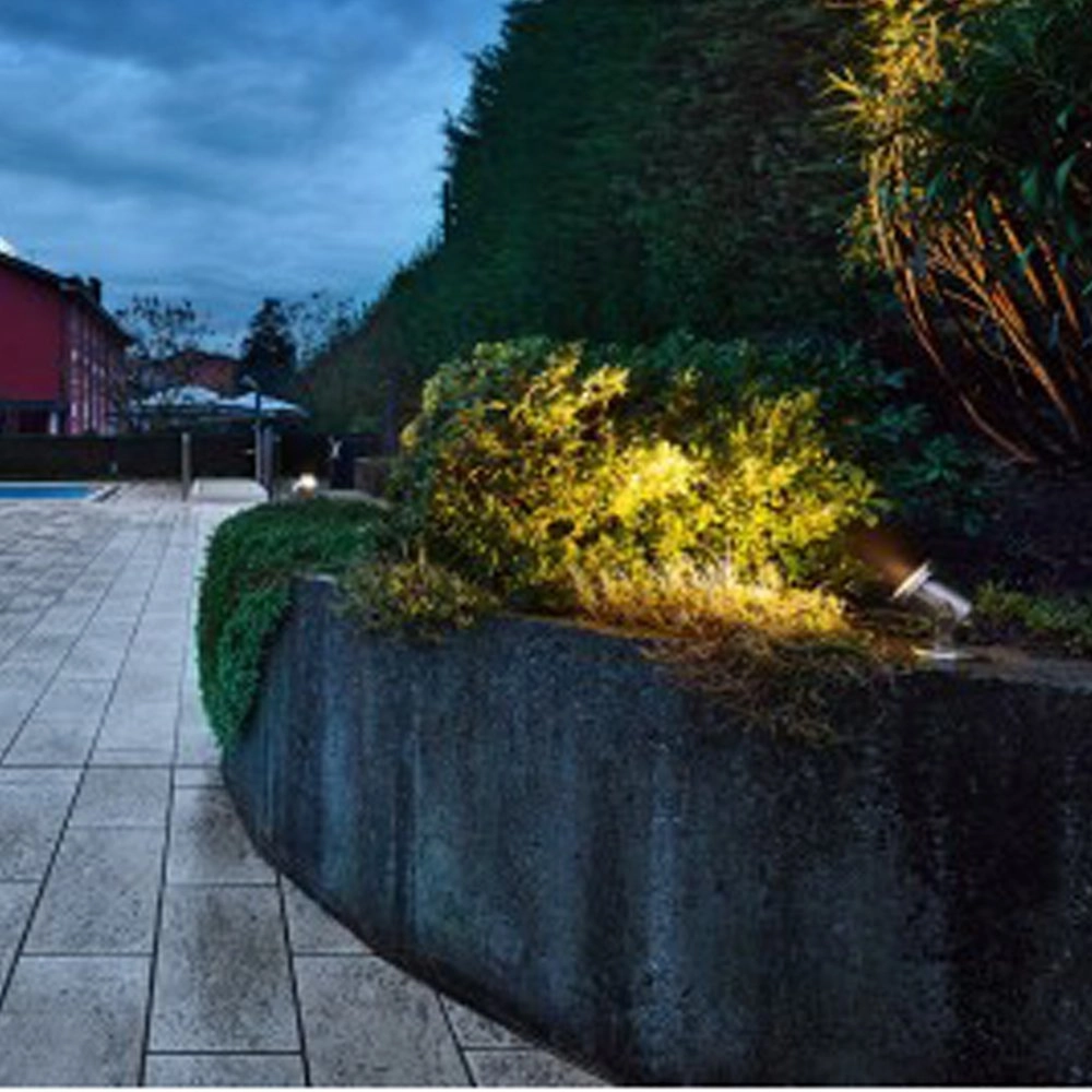 Standing garden spotlight lamp Nautilus SLV 4024163174435