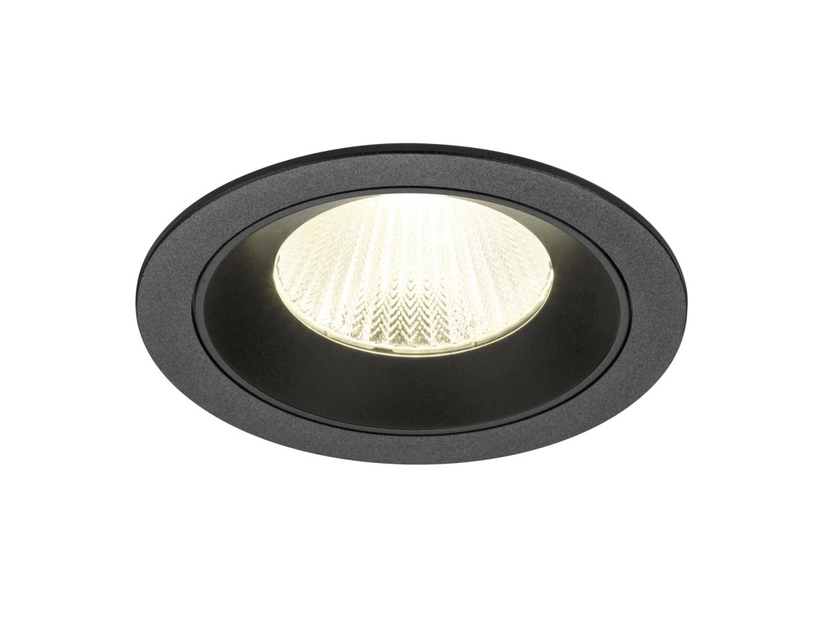 Recessed spotlight Numinos L black 4000K - 40deg