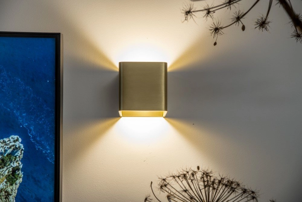 Gold wall spot Fulda Artdelight 8719831735358