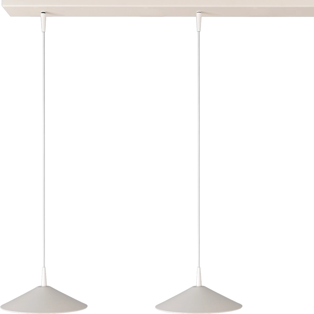 3-light pendant lamp Ceppo white Ø 22cm Masterlight 8718121358581