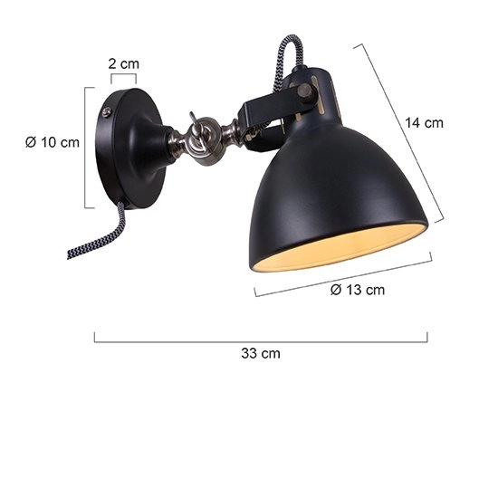 Wall lamp Dominique Steinhauer 8712746101867
