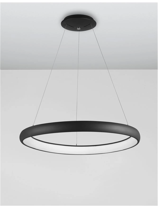 Design pendant lamp Albi black Ø 61cm Lyora 5212017416872