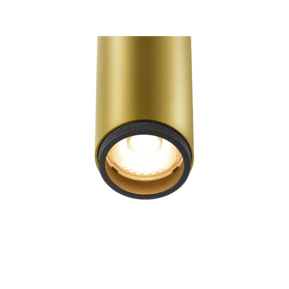 Recessed spotlight Grip! S gold with black 2700K SLV 4024163304788