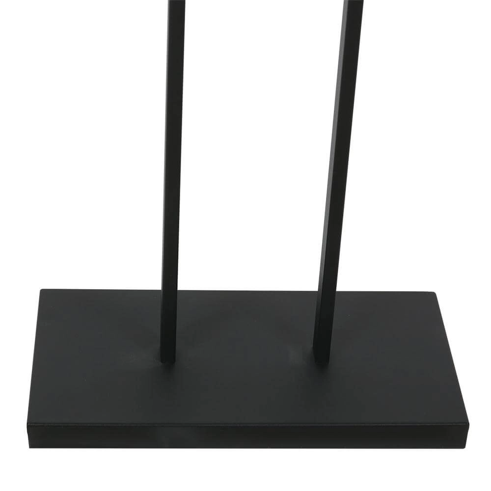 Floor lamp 160cm Stang black with bamboo shade Steinhauer 8712746173826