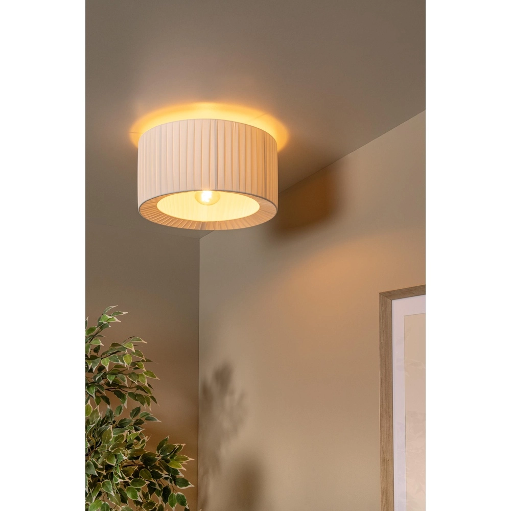 White ceiling lamp Fold Ø 40cm design Lucide 5411212212108