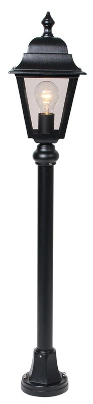 Classic terrace lamp Quadrana 97cm black