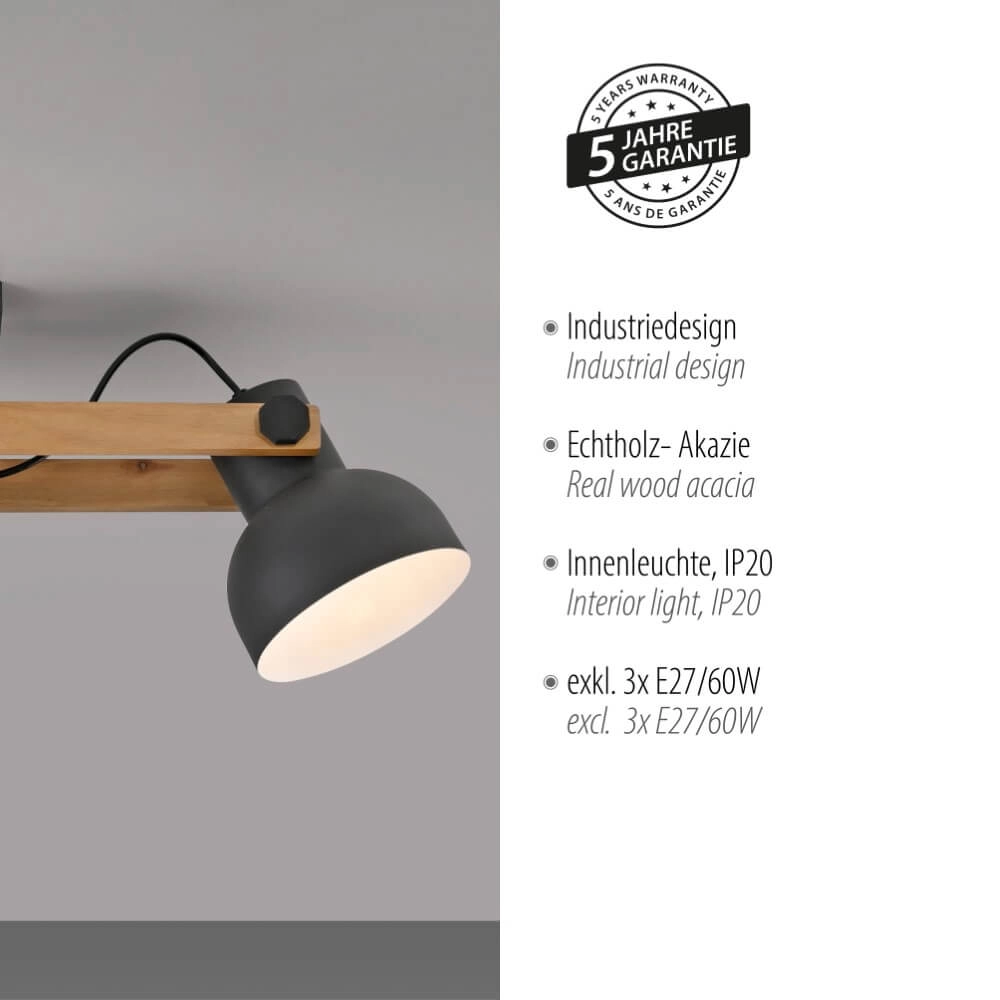 Ceiling lamp Cup 2.0 3-light Just Light 4043689000707