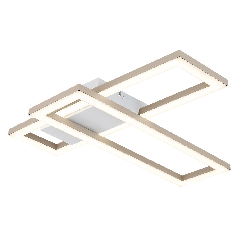 Modern ceiling lamp Wilton sand brown 15.5cm Globo 9007371578801
