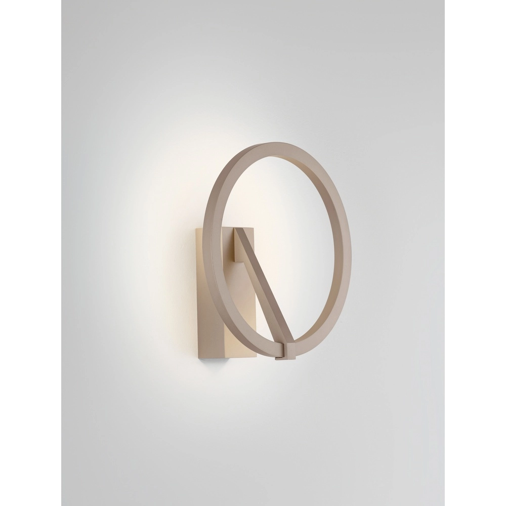 Design wall lamp Tilia mocha brown