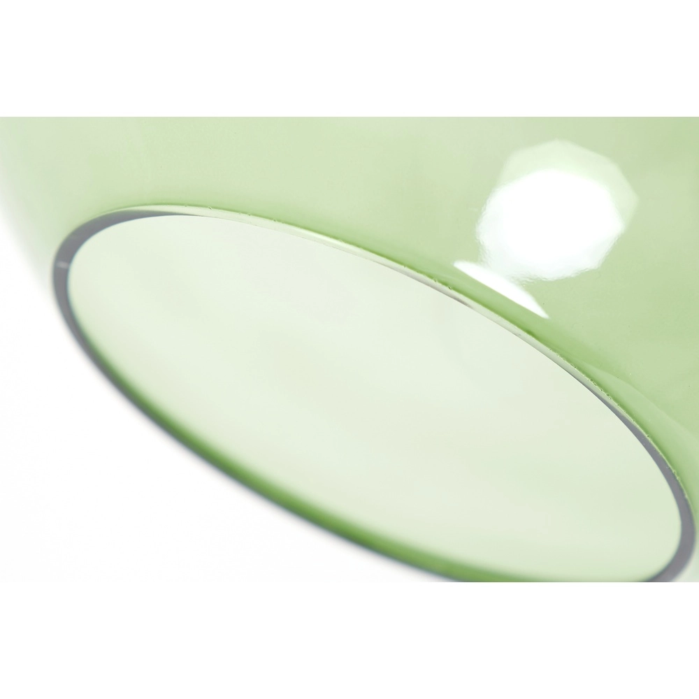 Glass pendant lamp Mayson Ø 40cm - green glass Light & Living 8717807614225