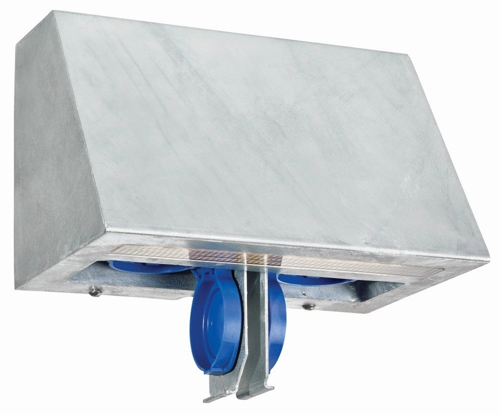 Outdoor light Ski Plug with socket Franssen 7042891390030