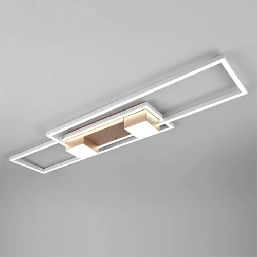 Led ceiling light 100x28 Albany Red brass Trio 4017807610307