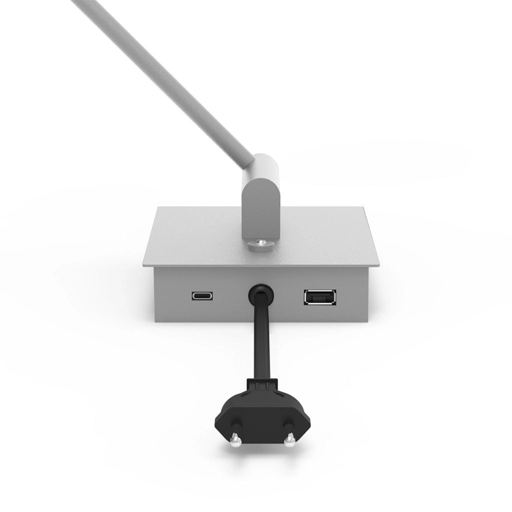 Wall reading lamp Retina metal grey Steinhauer 8712746165098