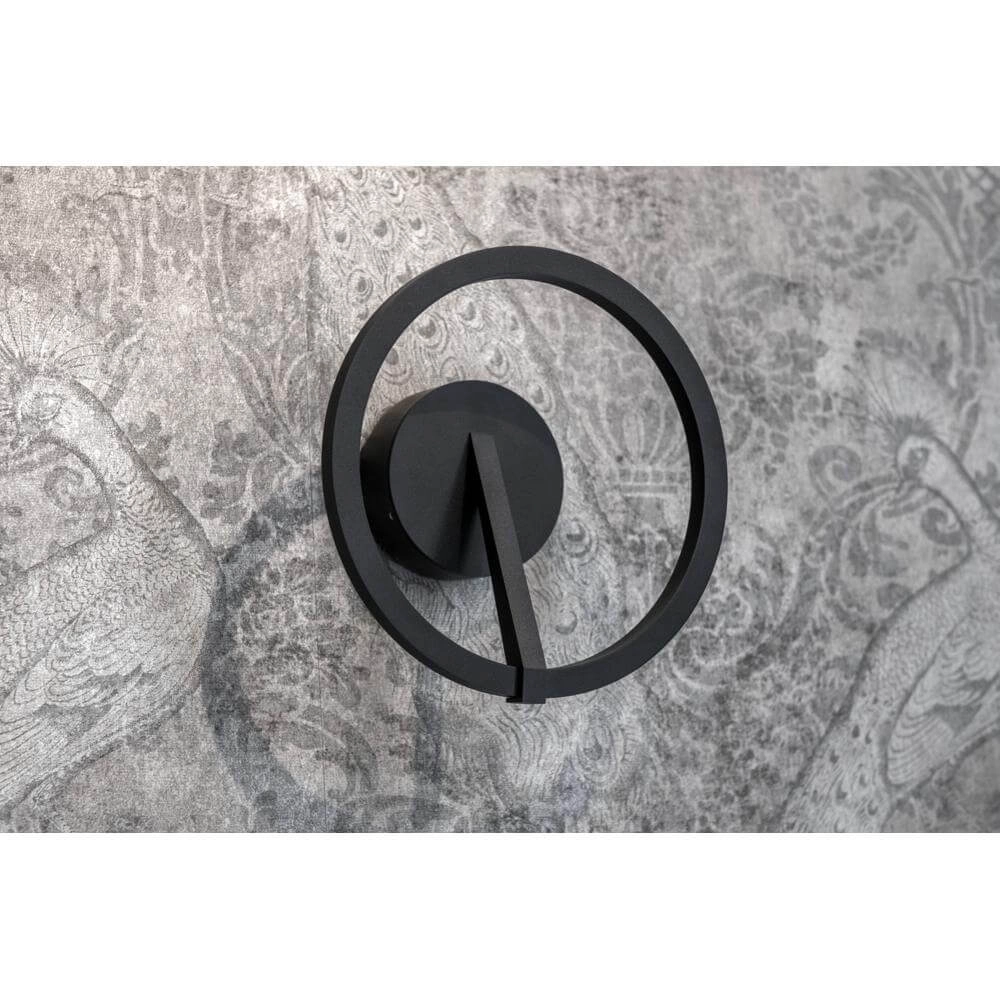 Black wall lamp Oregon Sleek design Artdelight 8720701100893