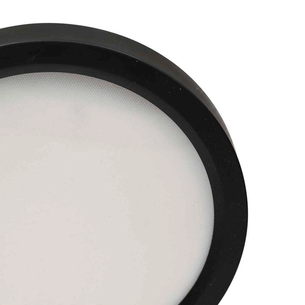 Black ceiling lamp Walcie Ø 30cm Steinhauer 8712746176599