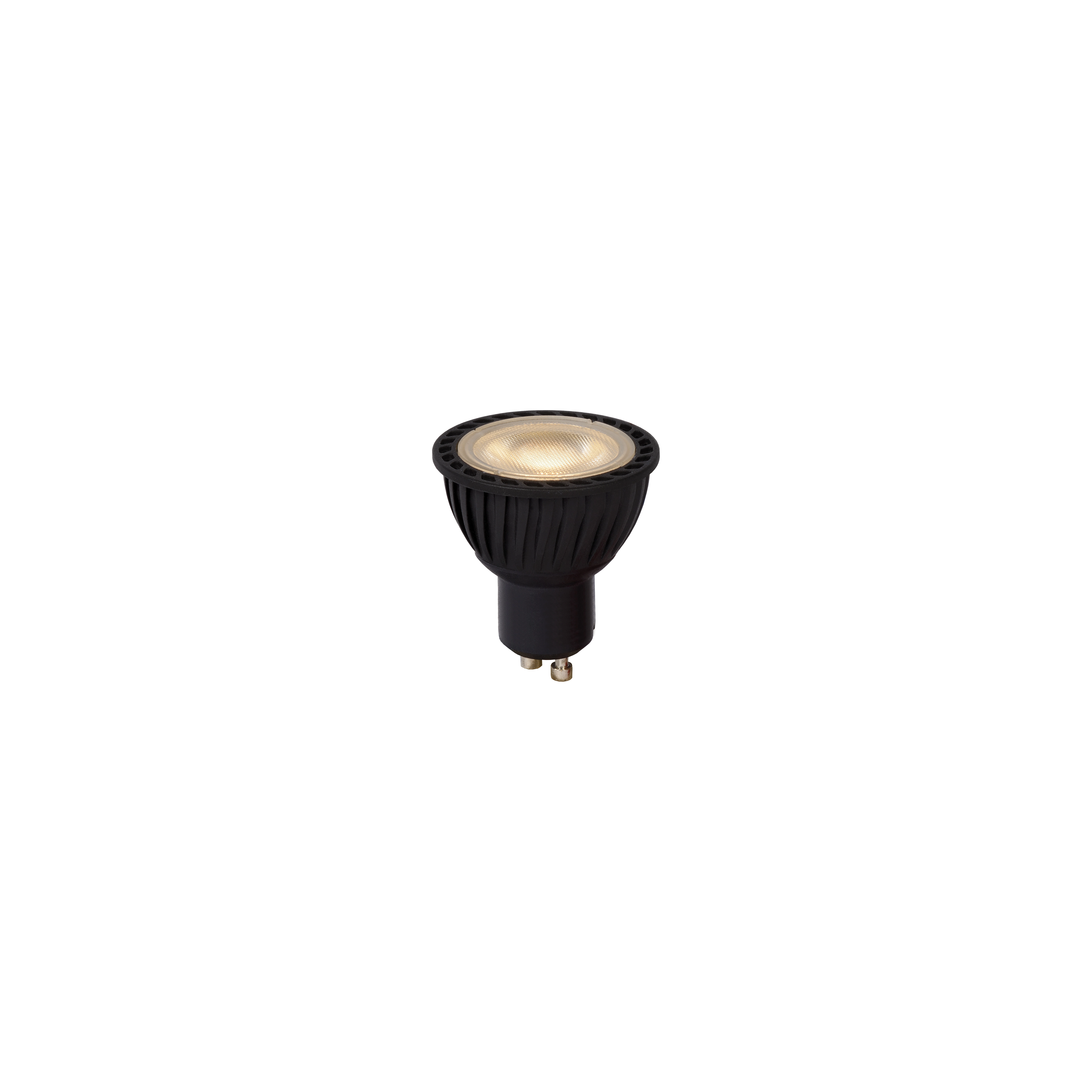 5W Led GU10 - 3000K black dimmable Lucide 5411212490643