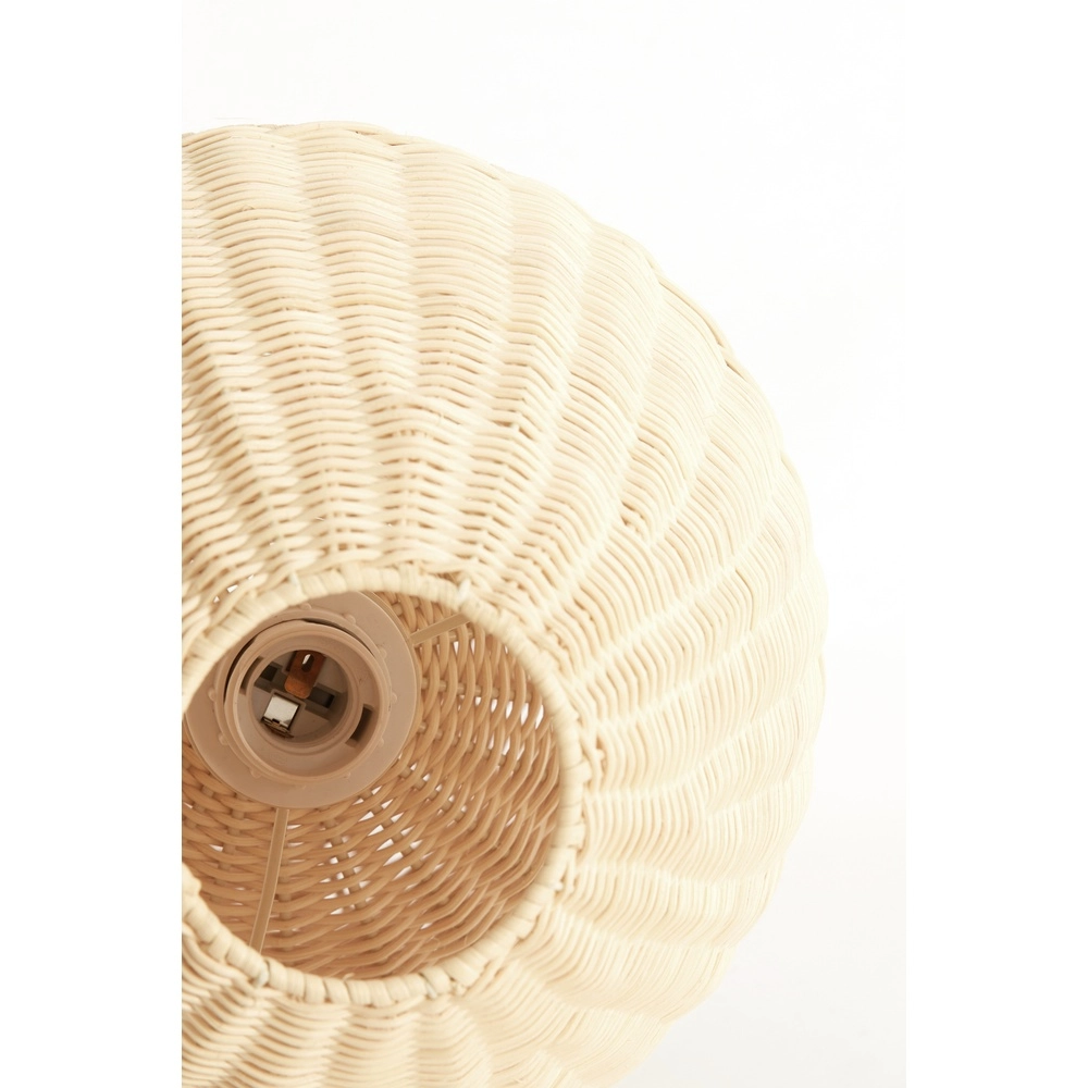 Rattan table lamp Mavon Ø 27,5cm - natural rattan Light & Living 8717807820527