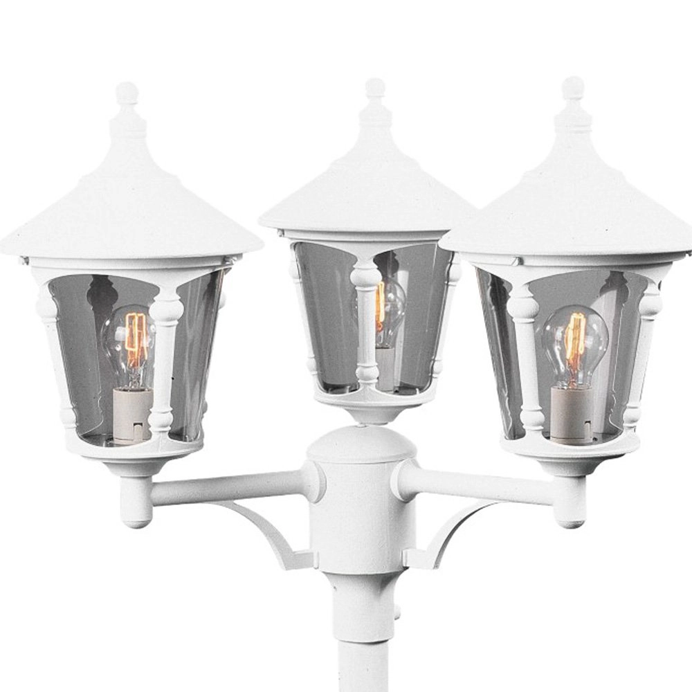 Lantern lamp Virgo 3-light white