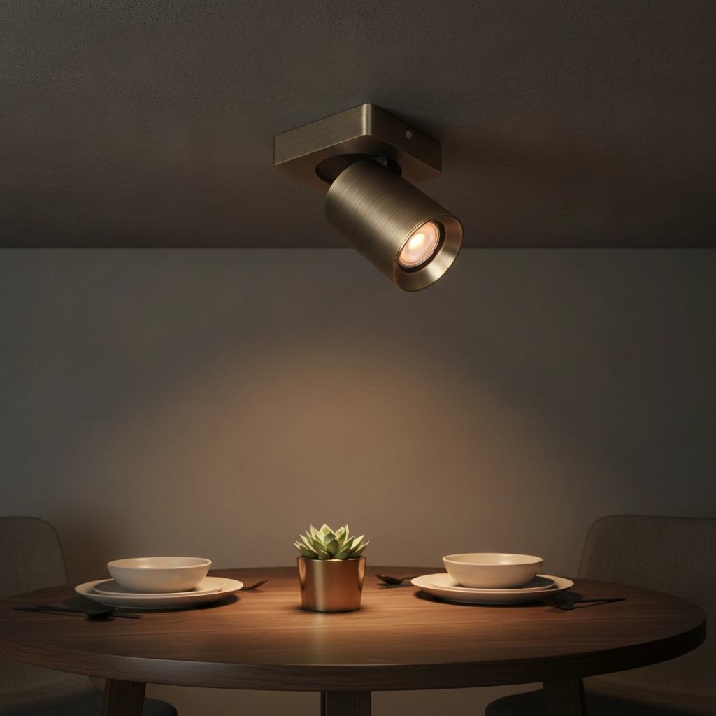 Ceiling lamp Megano 1-light antique bronze