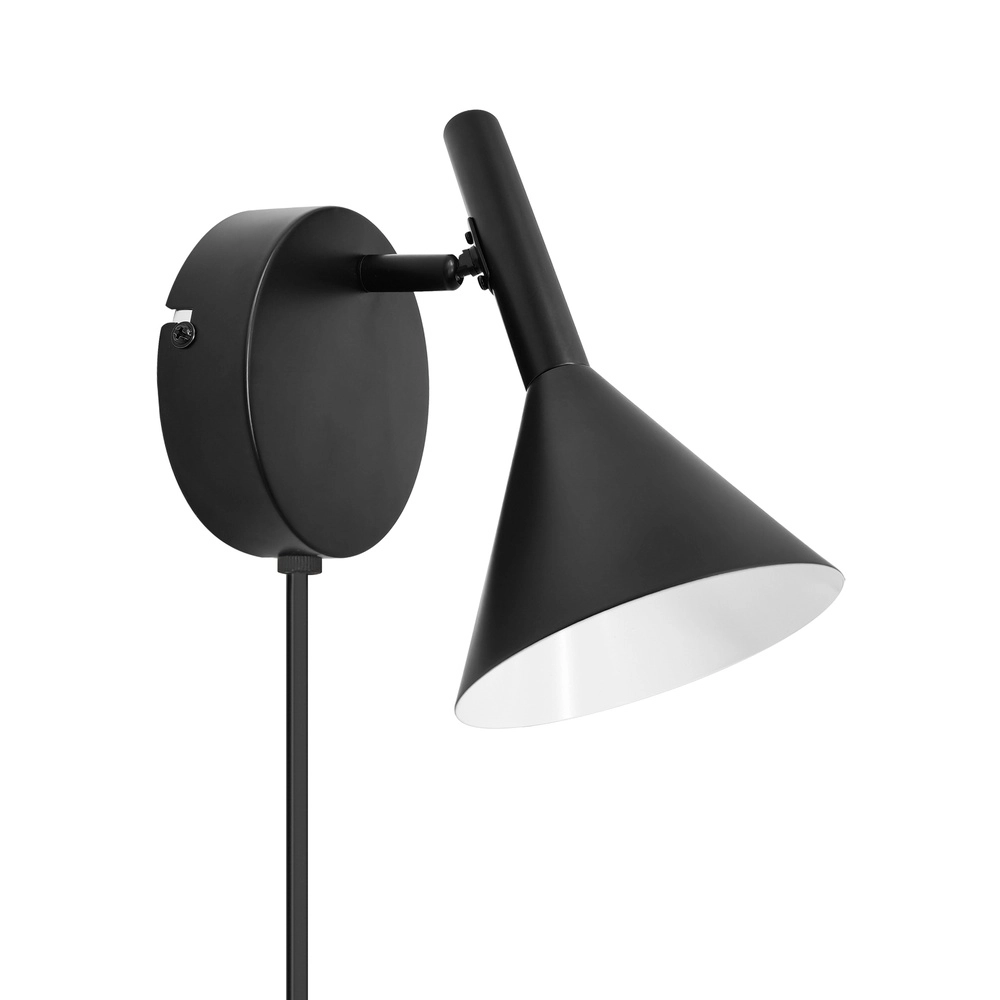Black Wall Reading Light Kelvis  Nordlux 5704924027345