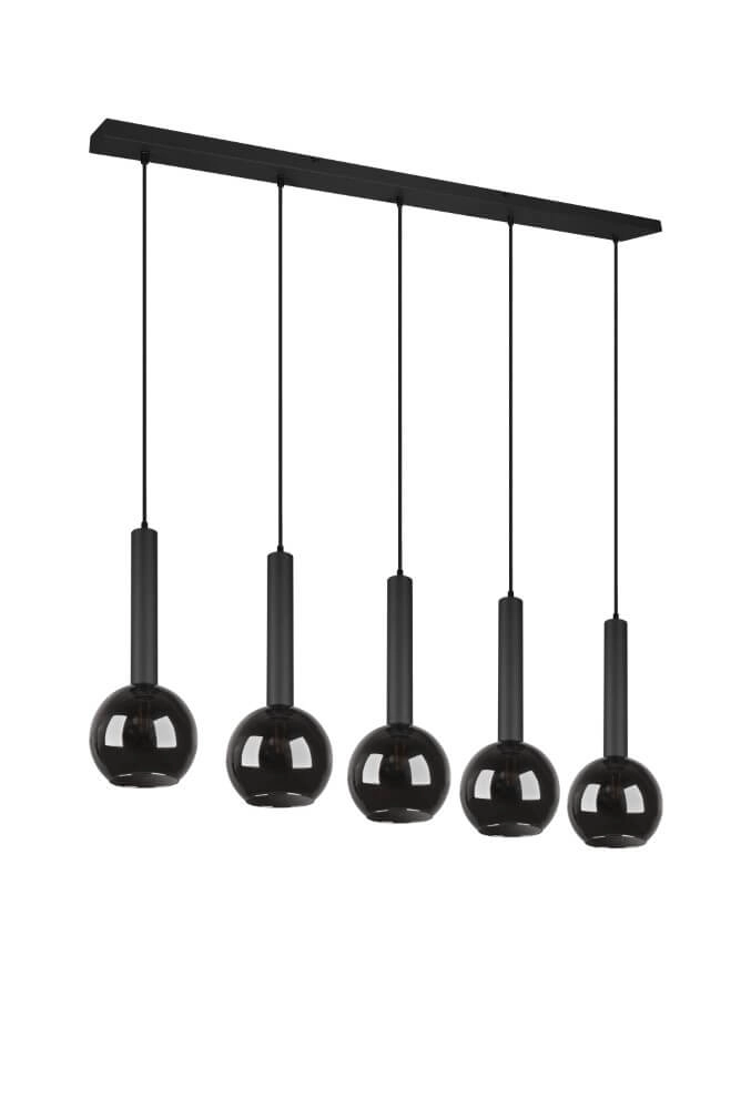 5-light hanging lamp Clayton black Trio 4017807522471