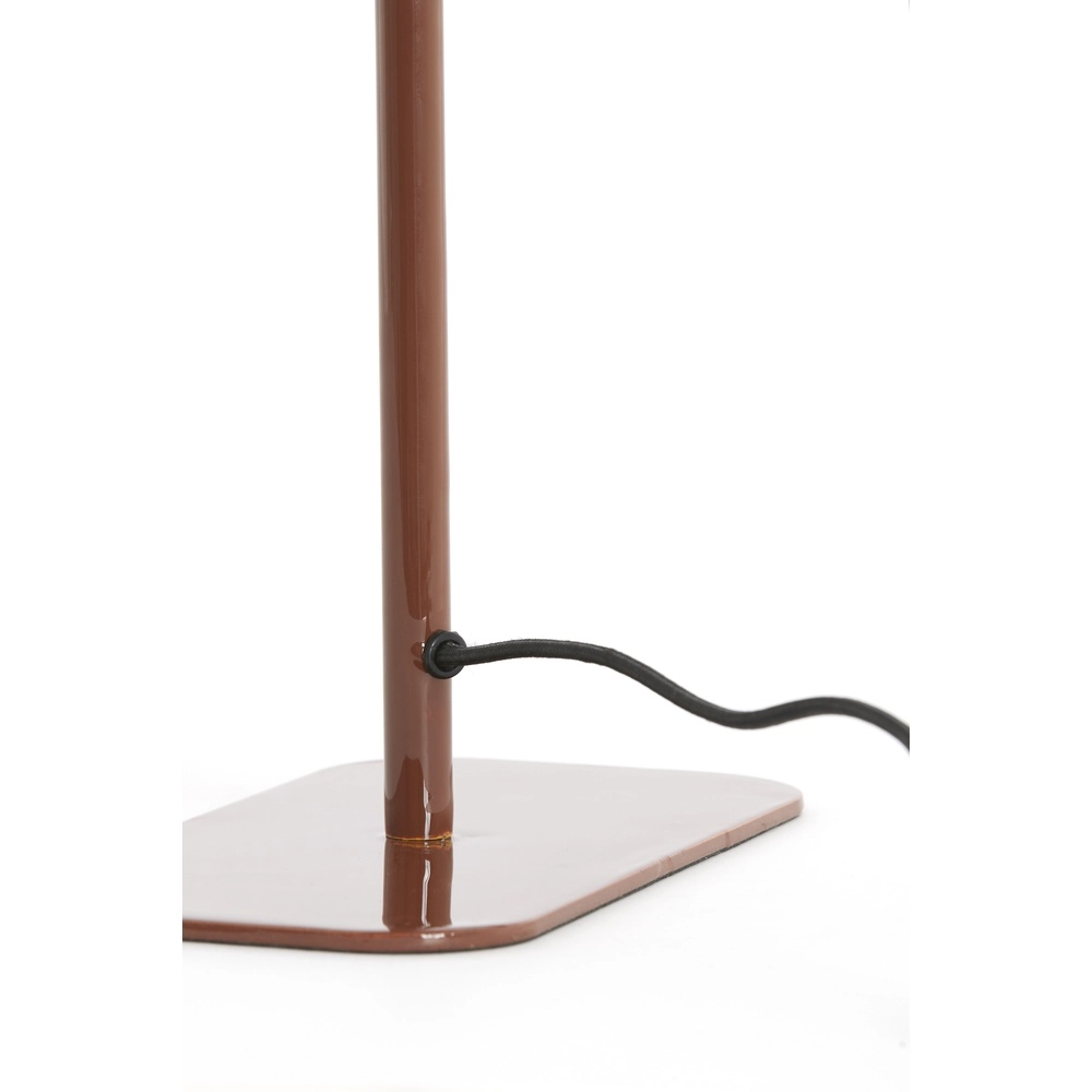 Bedside Lamp Elenie 25x13cm - gloss red-brown Light & Living 8717807818852