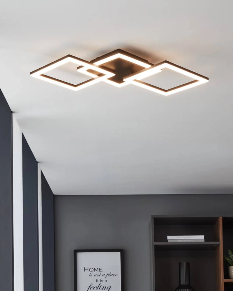 Ceiling lamp Zigbee Paranday-Z 65x31cm black Eglo 9008606231218