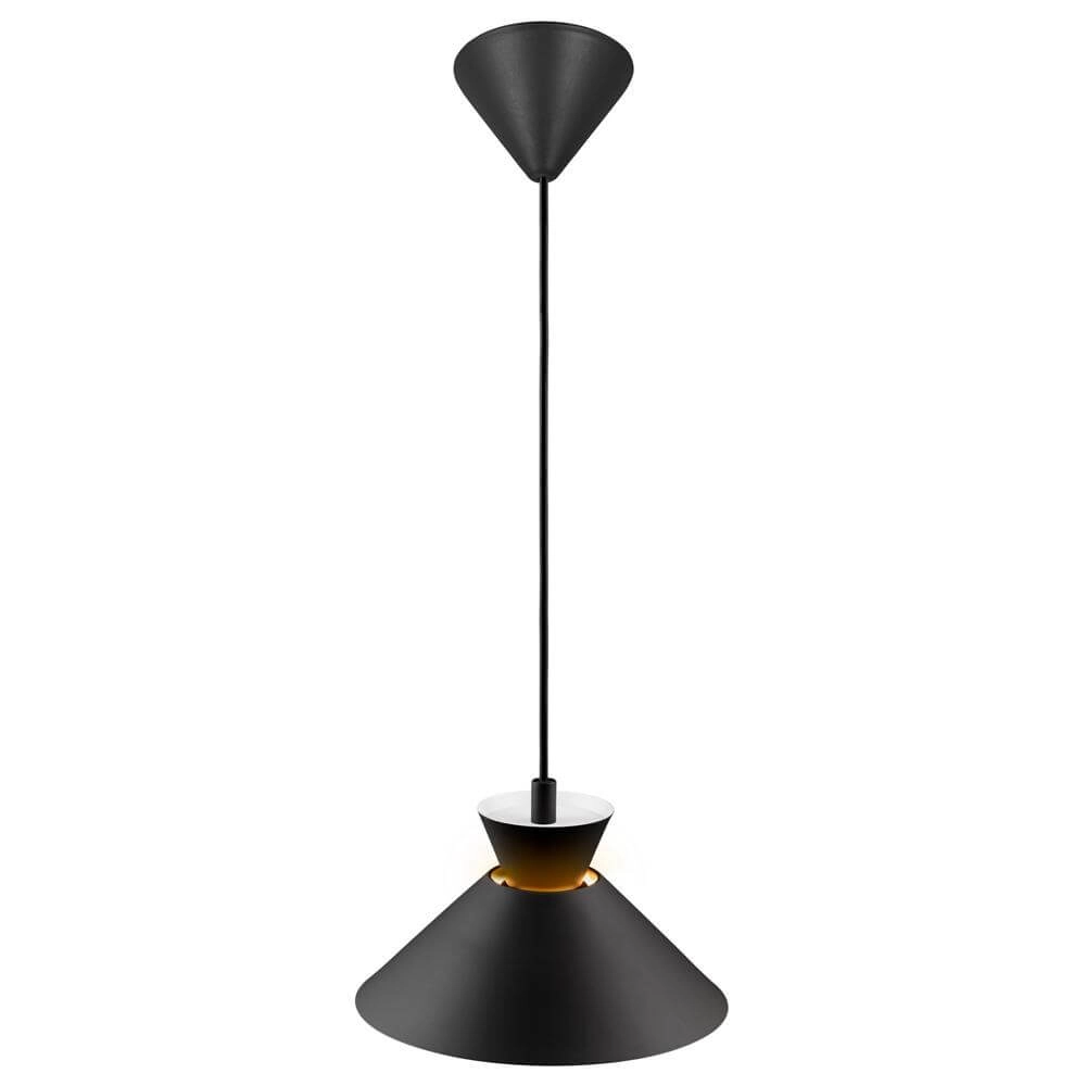 Sleek pendant lamp Dial black Ø 25cm Nordlux 5704924013720