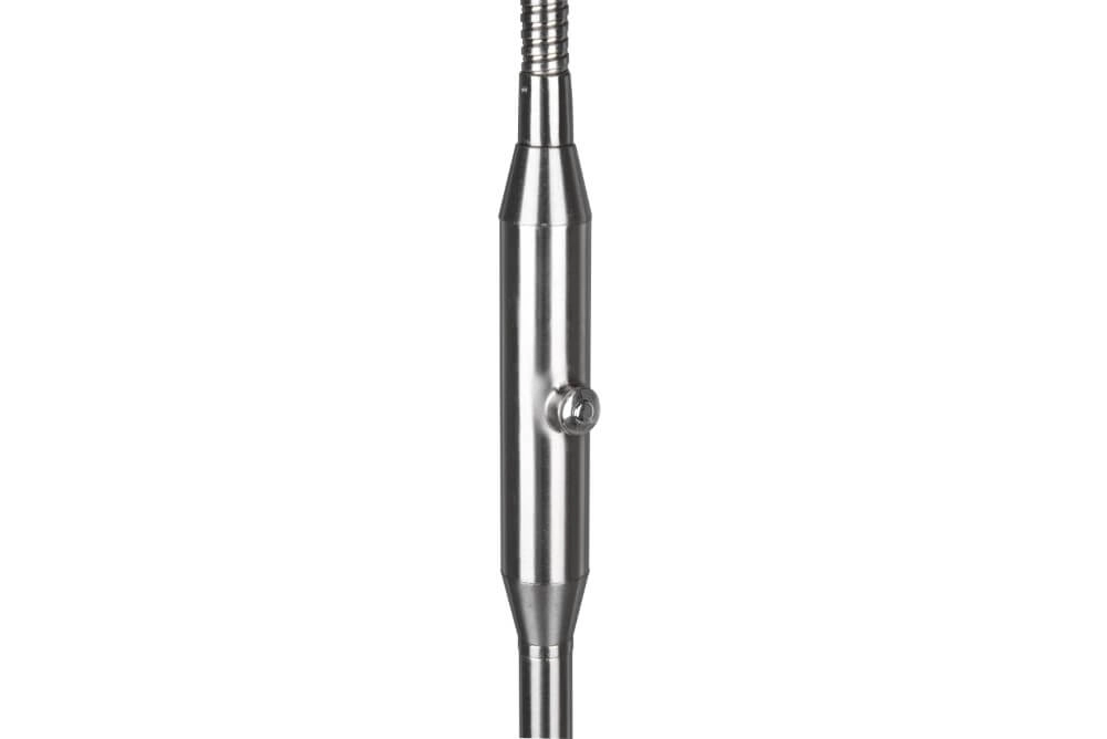 Floor lamp Monza 145cm stainless steel Trio 4017807505825